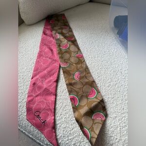 Coach Silk Scarf